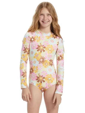 Billabong Girls Flower Power Bodysuit