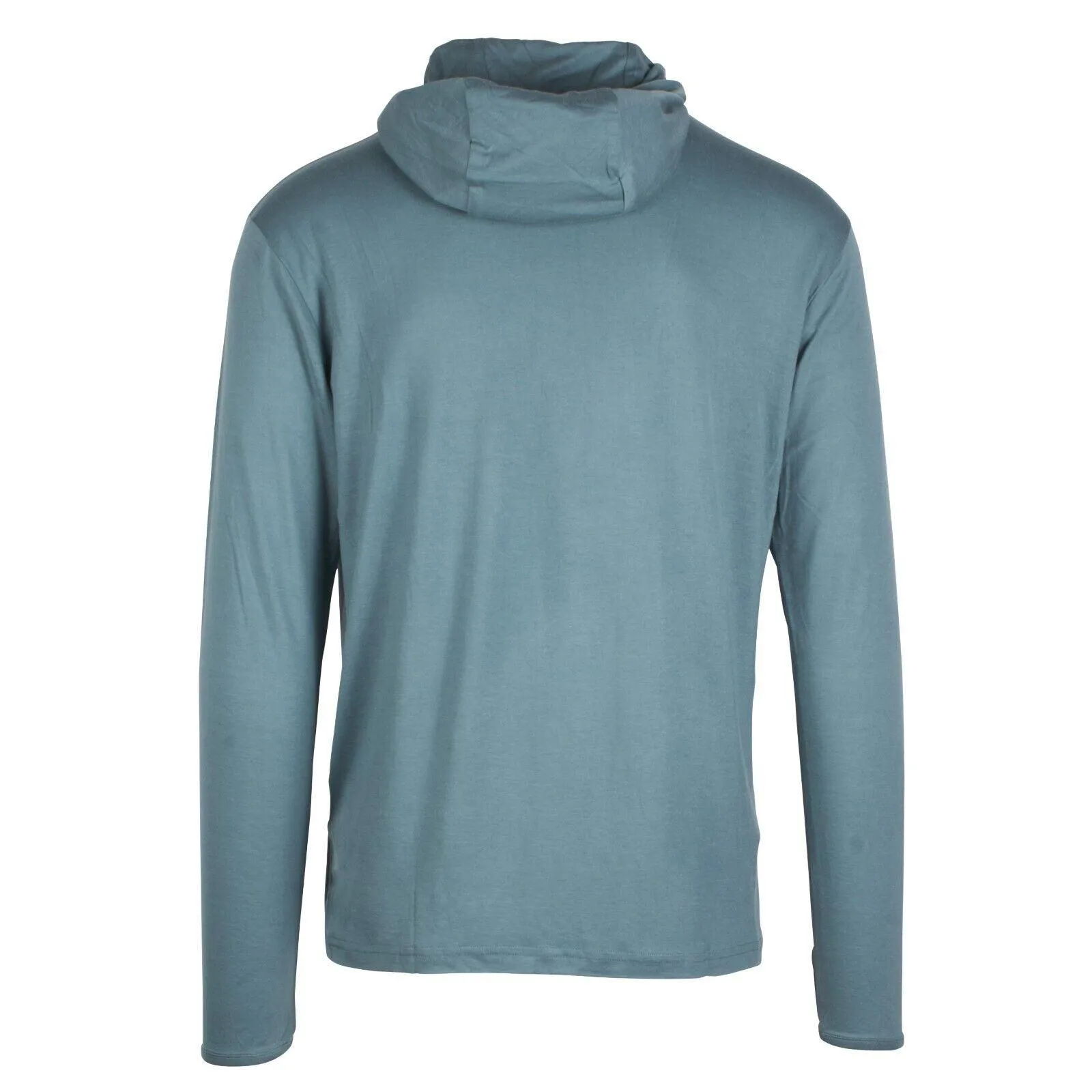 Billabong Men's Steel Blue Lightweight Hooded L/S T-Shirt (S02)