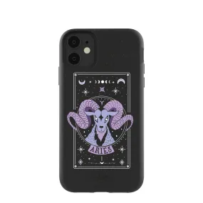 Black Aries iPhone 11 Case