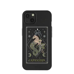 Black Capricorn iPhone 13 Case