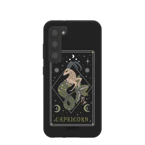 Black Capricorn Samsung Galaxy S23 Case