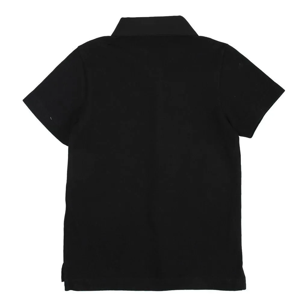 Black Classic Logo Polo