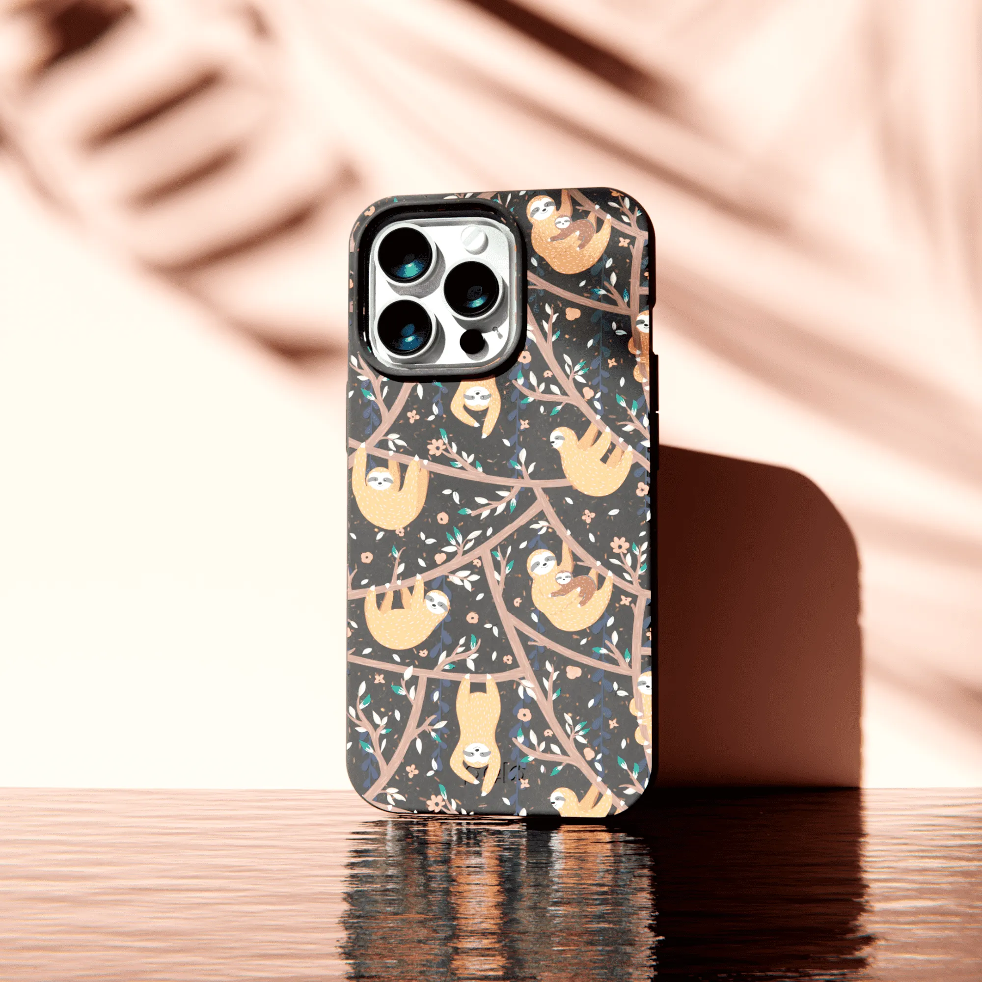 Black Jungle Sloths Google Pixel 6 Case