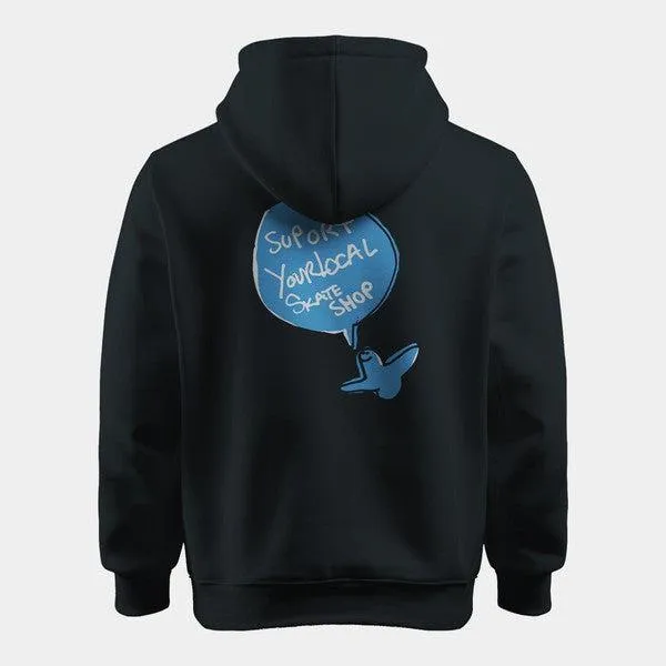 Black Sheep x Mark Gonzales Skate Shop Day Shmoo Hoody Black