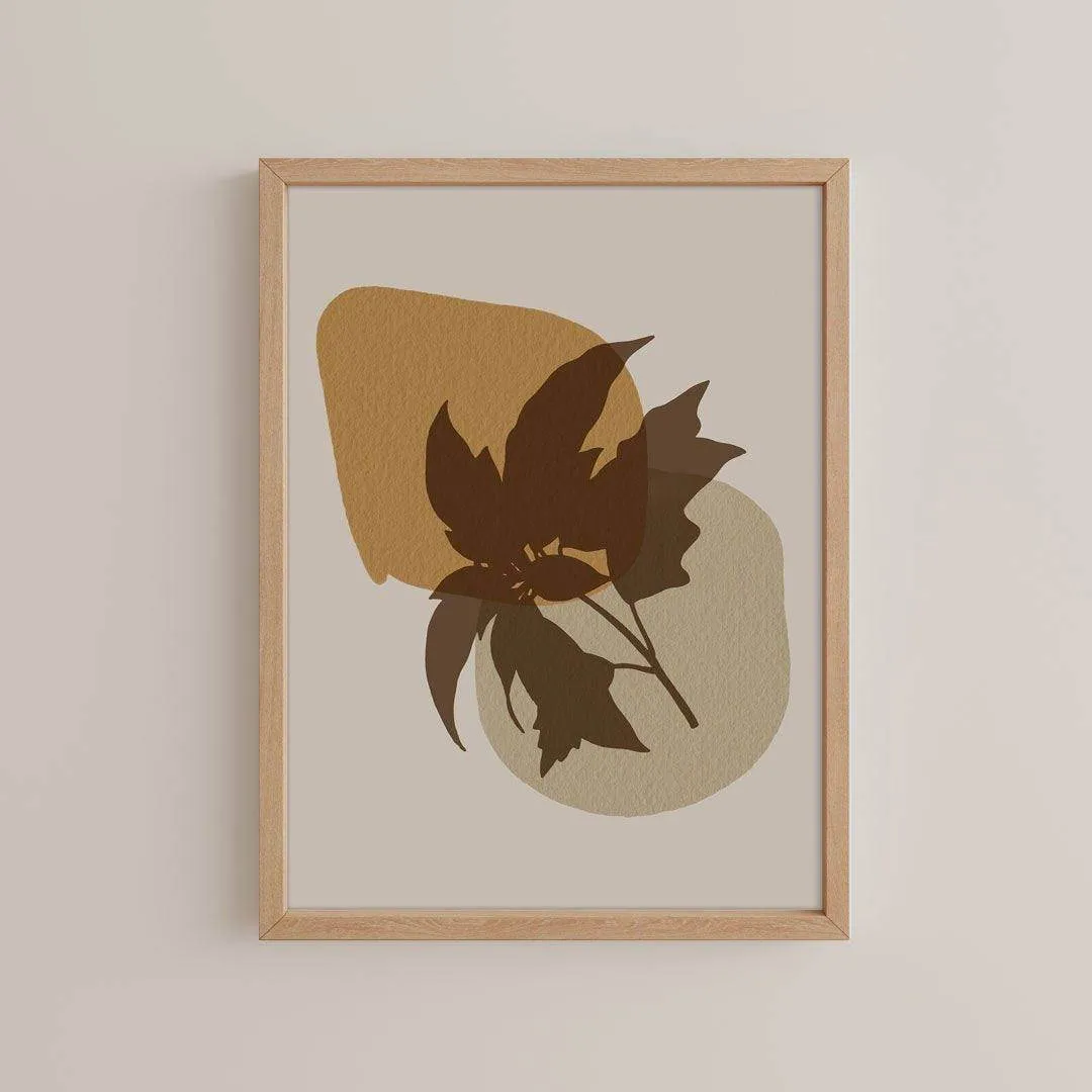 Botanical Cut-Out Art Print 004 by Chella Prints