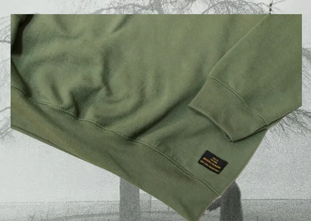 Brooklyn Work T41 Crewneck Sweatshirt Military Green