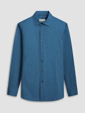 Bugatchi Shirt Ooohcotton James | Teal