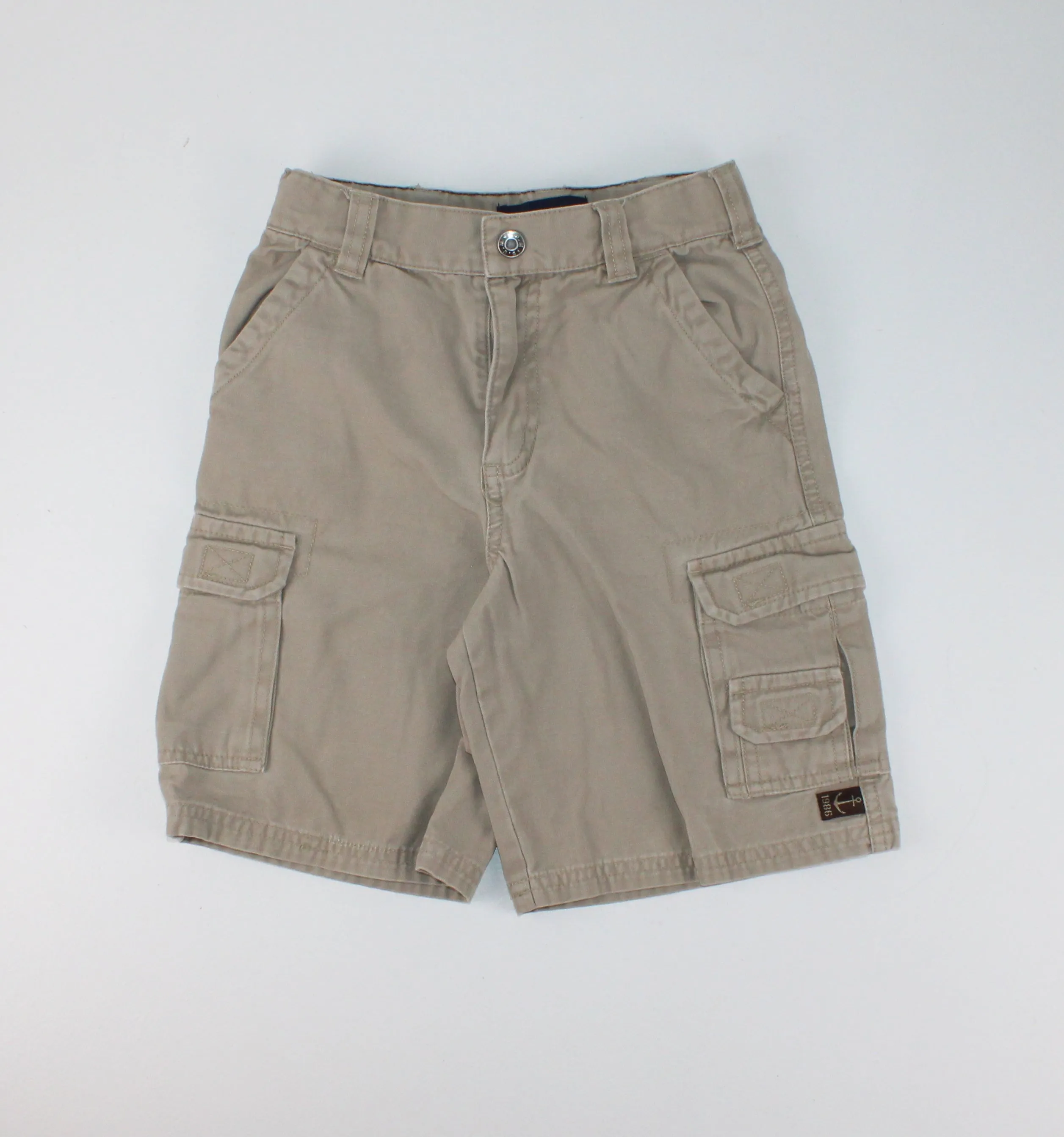 BUM EQUIP TAN CARGO SHORTS 5Y EUC