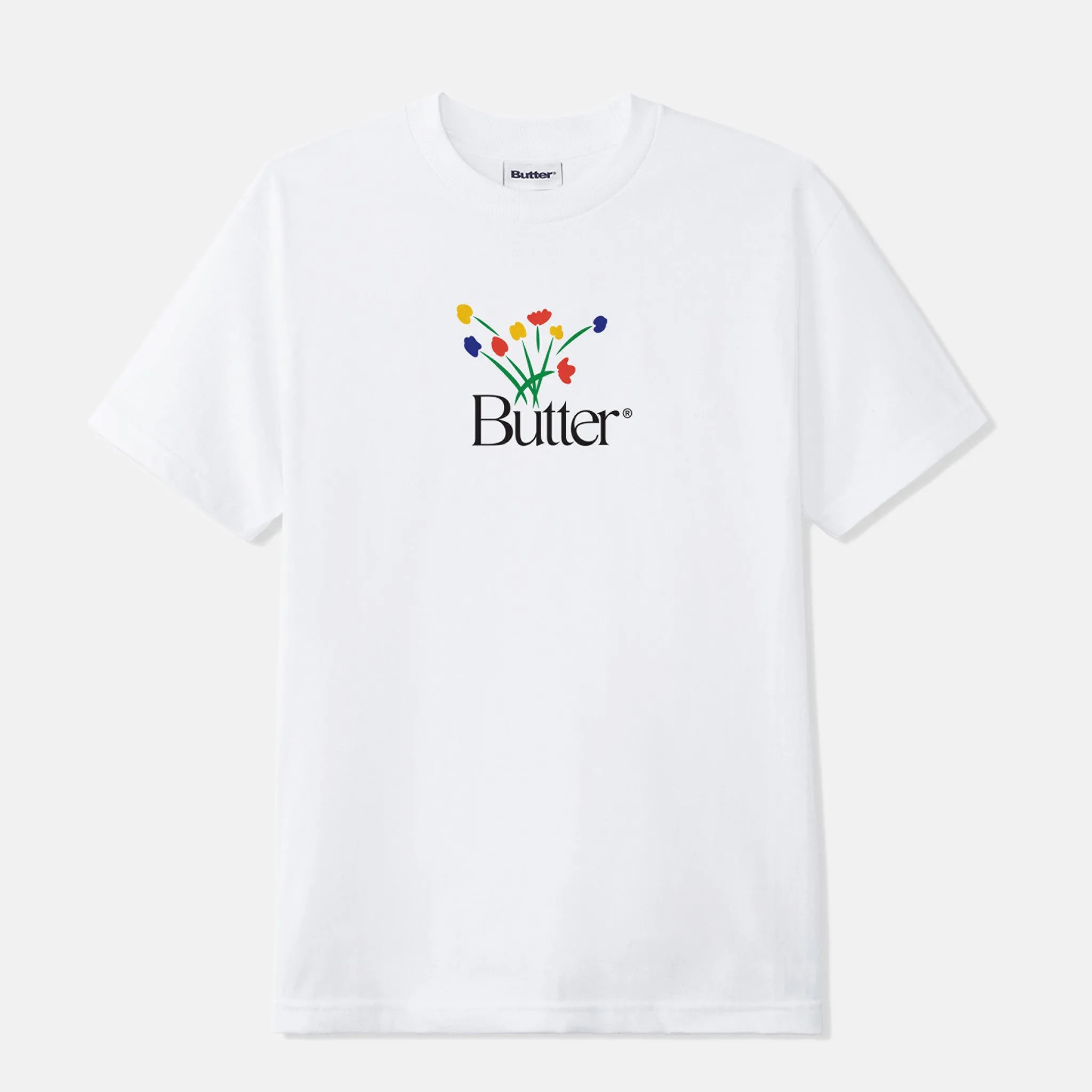 Butter Goods - Bouquet T-Shirt - White