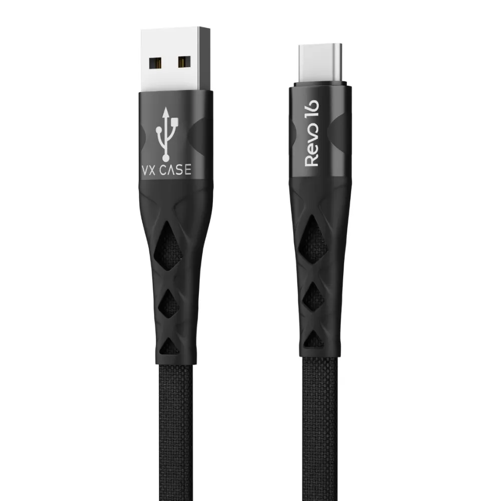 Cabo USB Revo 16 Type-C - Preto