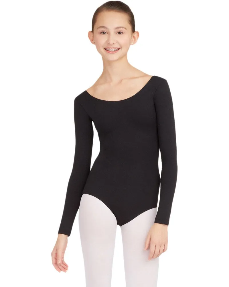 Capezio Team Basic Long Sleeve Leotard - TB134C Girls