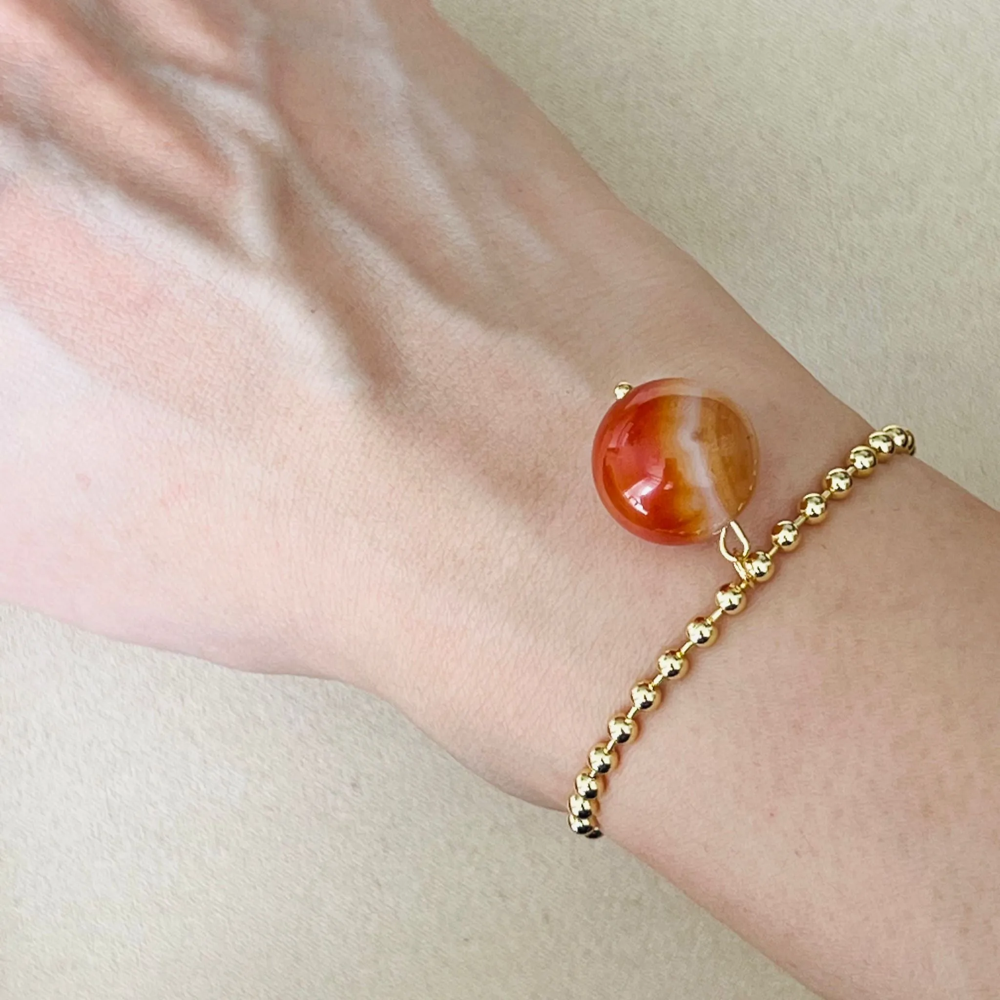 Carnelian La Forma Bracelet