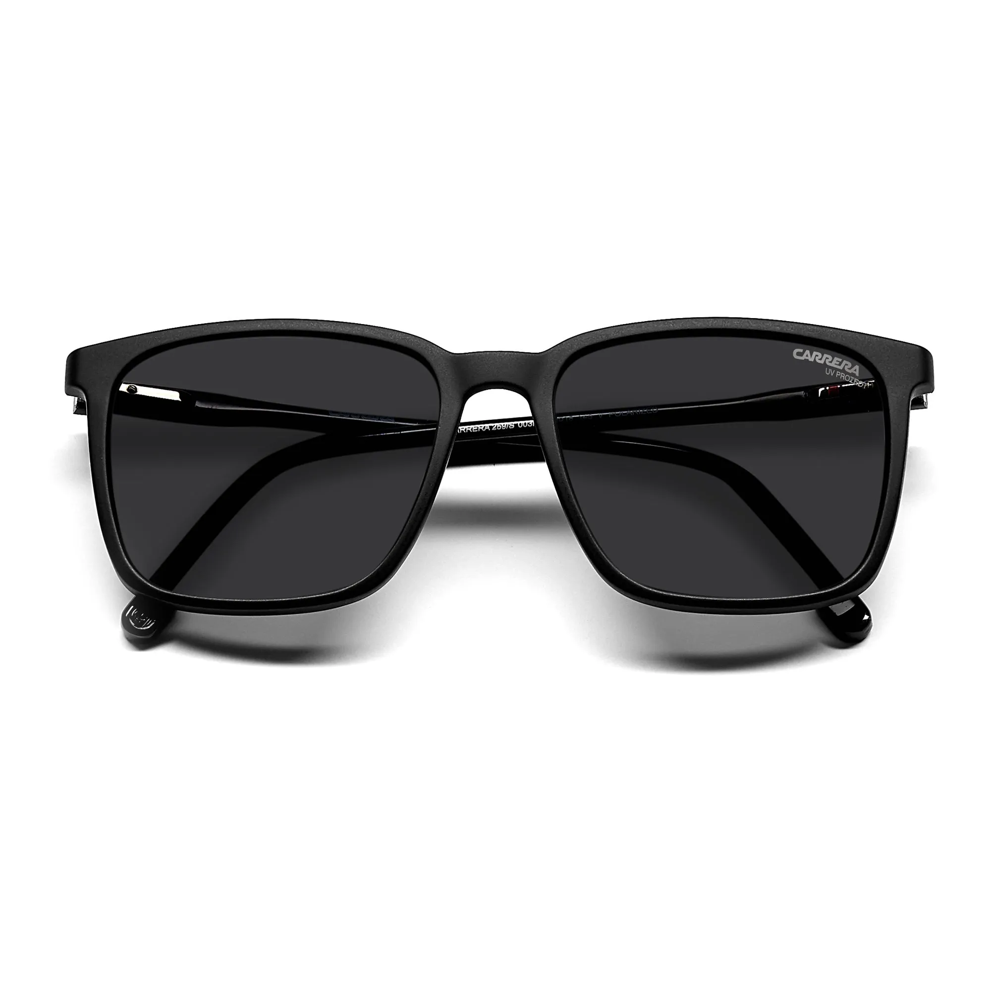 Carrera 259/S 003 55M9(CAR11) Men's Black Sunglasses