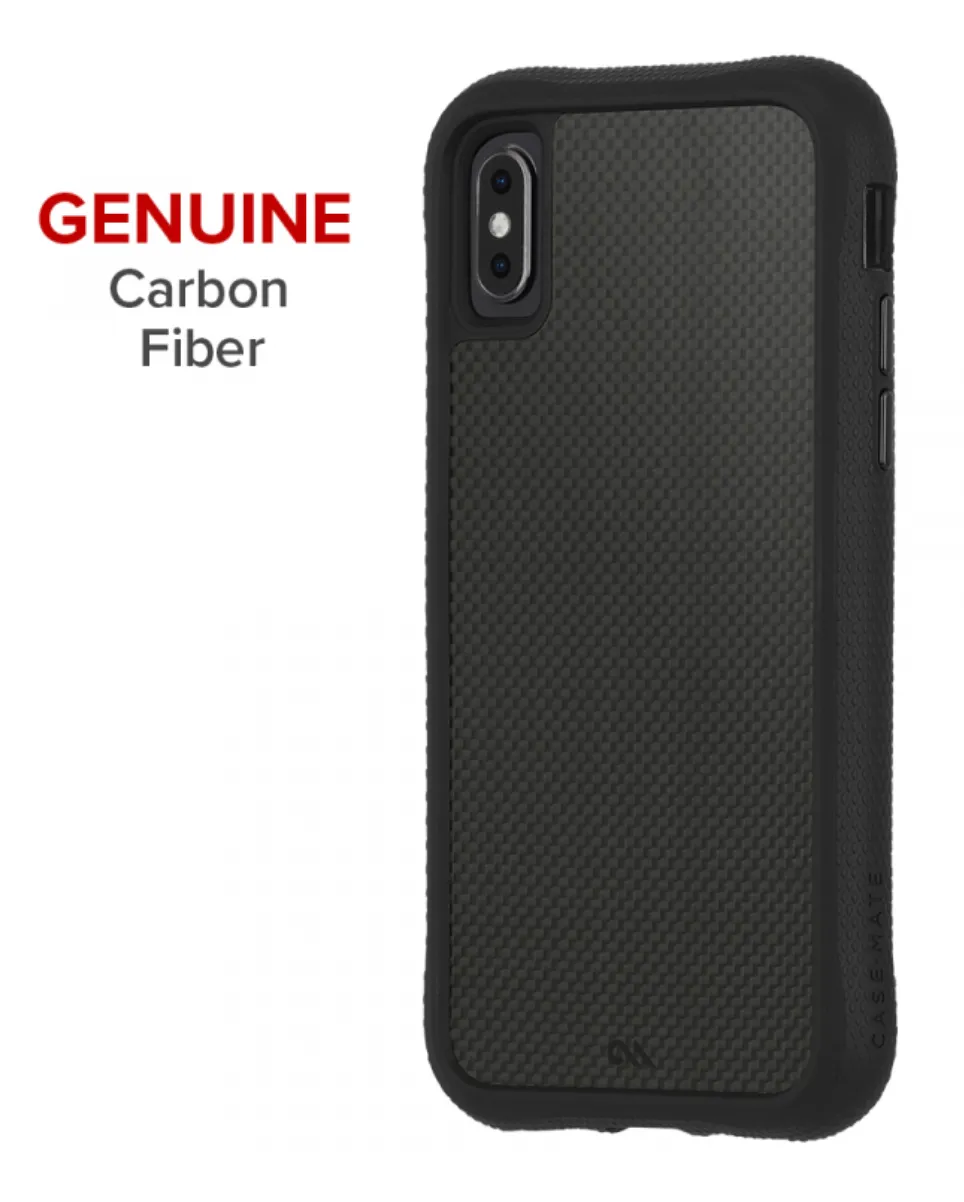 Case-Mate - Protection Collection for iPhone XS Max - Carbon Fiber