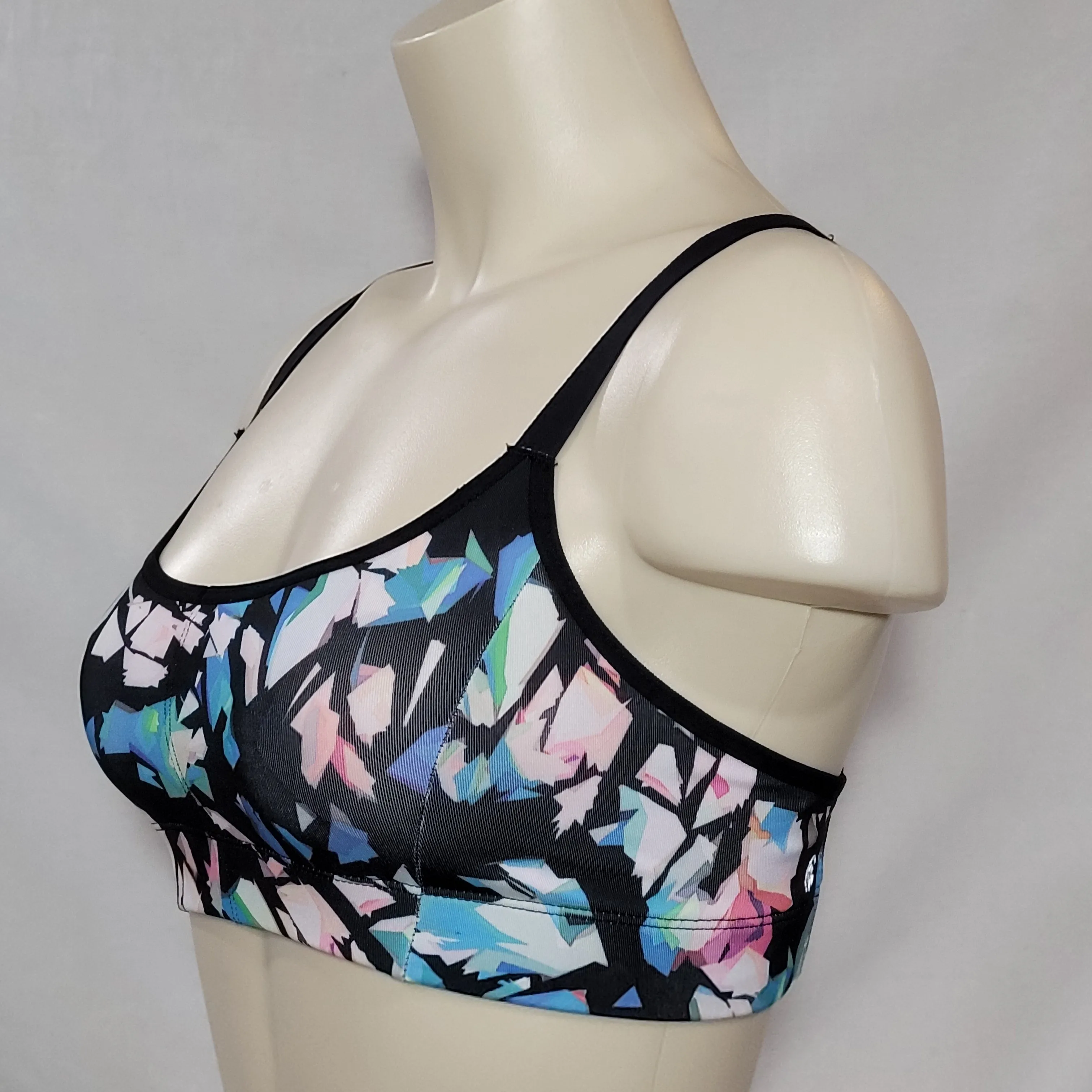 Champion N9688 Strappy Cami Wire Free Sports Bra X-SMALL Multicolor NWT