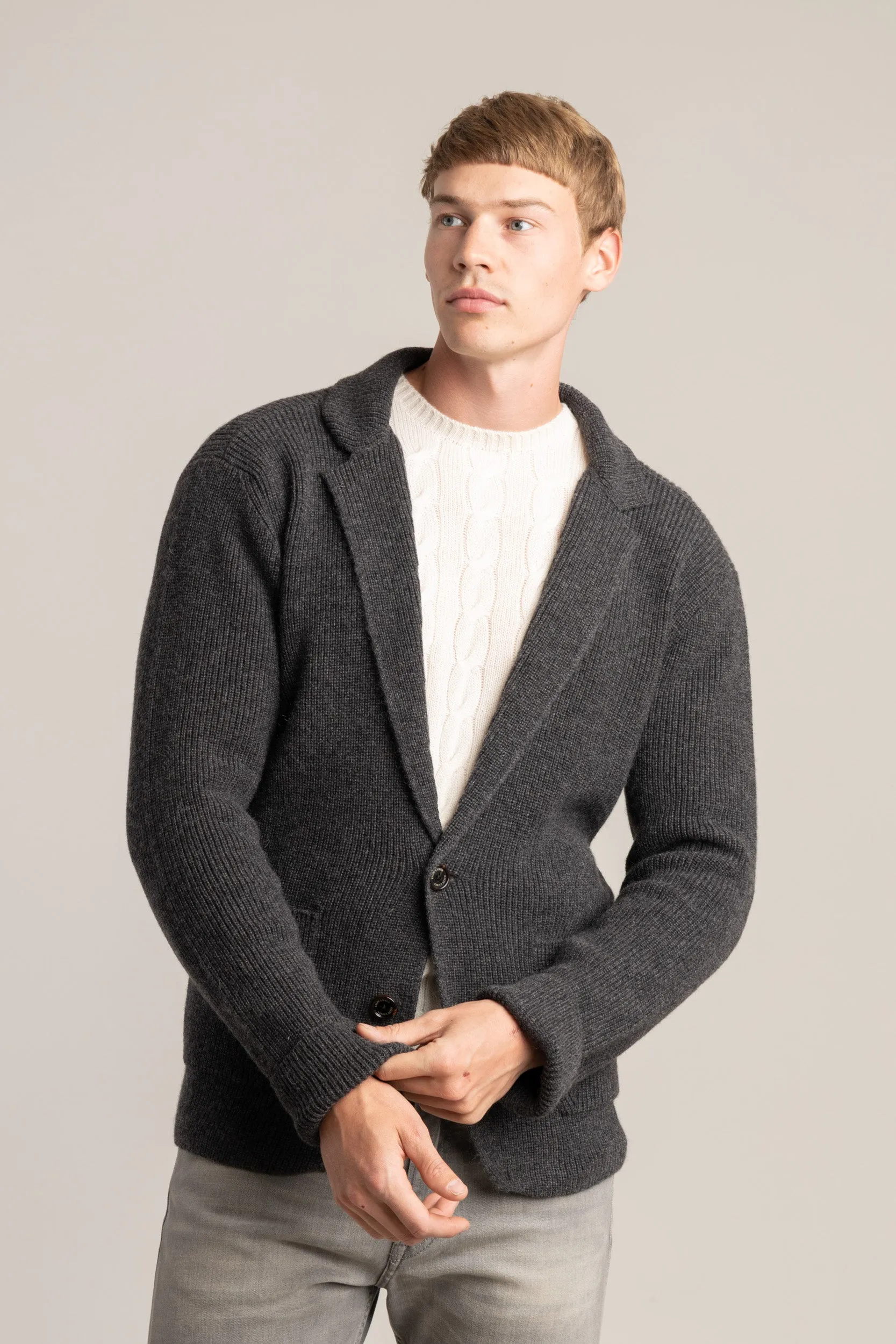 Charcoal Cardigan