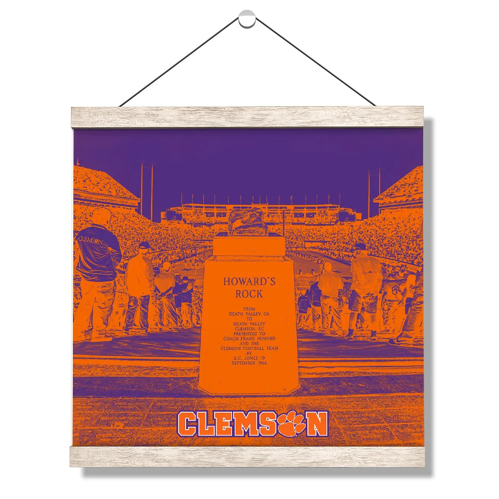 Clemson Tigers - Howard's Rock Duotone