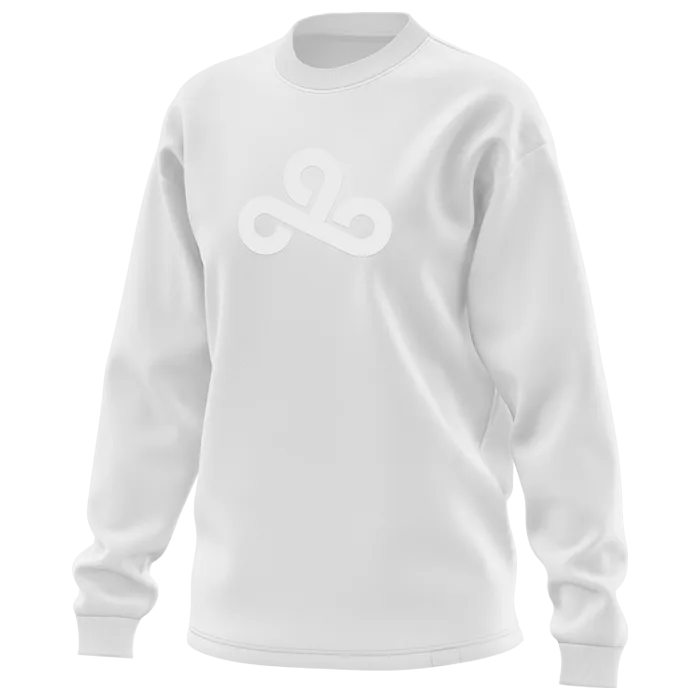 Cloud9 Core Collection Longsleeve Tee Shirt. White.