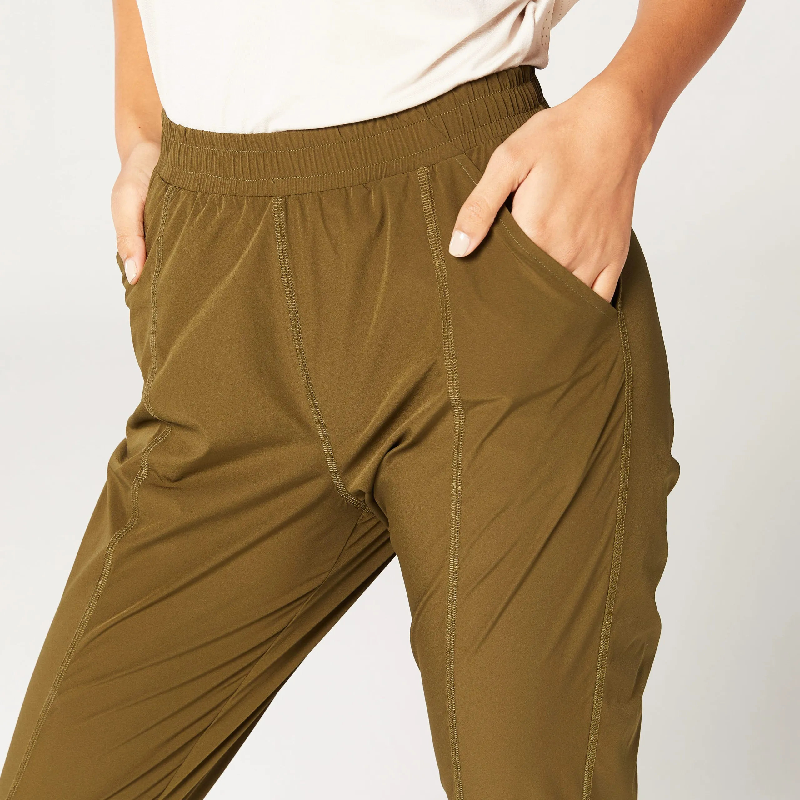 Code Versatile Track Joggers - Khaki