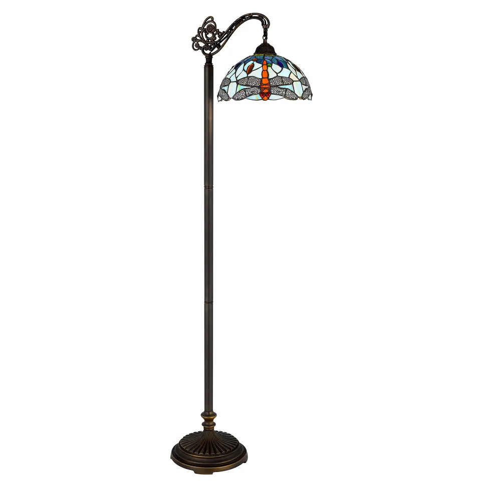 Colebridge Downbridge Tiffany Floor Lamp