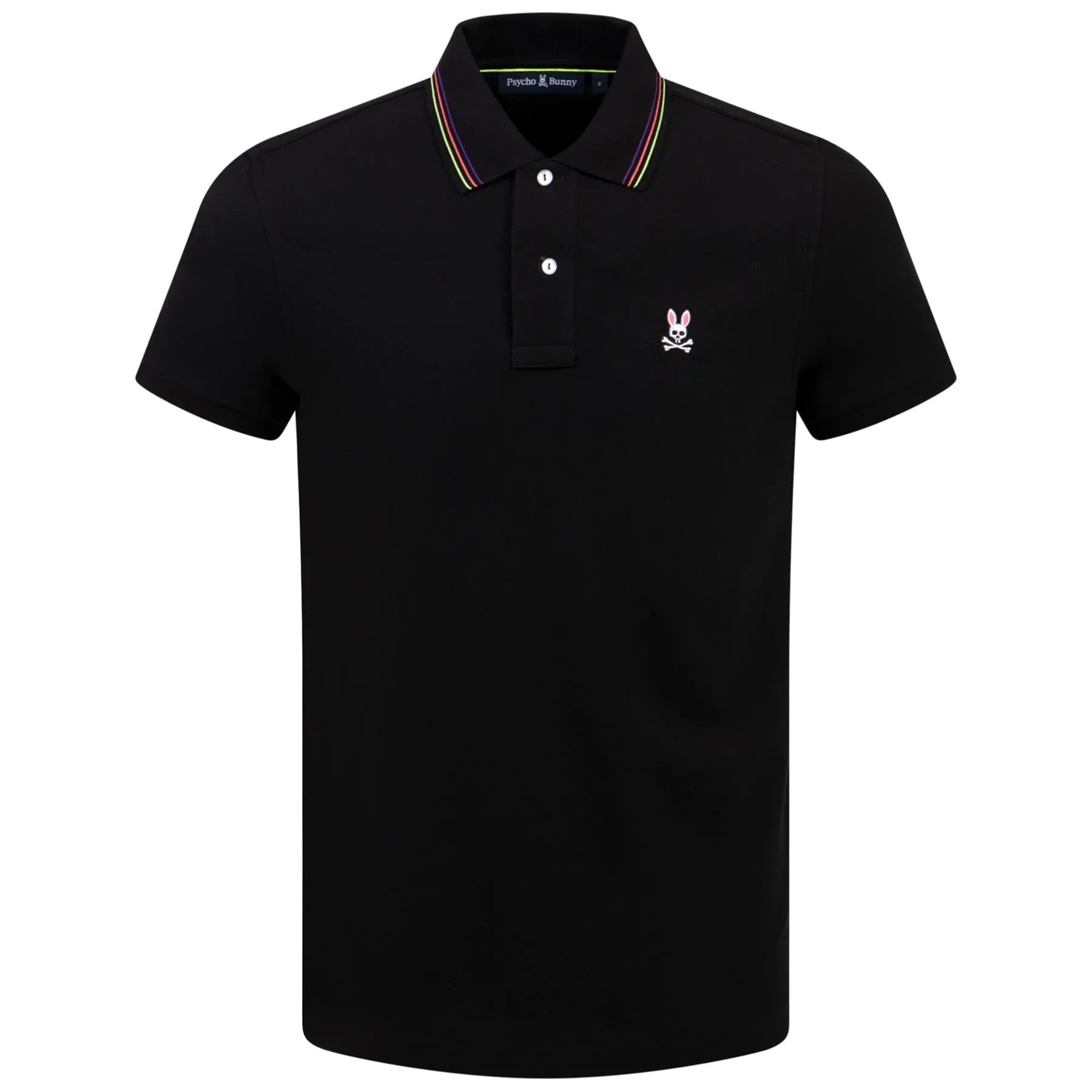 Colton Pique Polo Black - W23