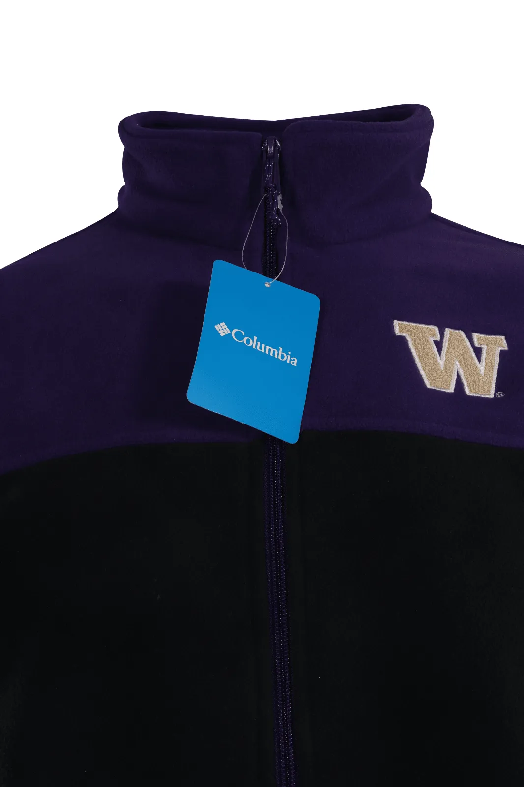 Columbia Men's Fleece Jacket CLG Flanker III Washington Huskies L/S (469)