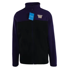 Columbia Men's Fleece Jacket CLG Flanker III Washington Huskies L/S (469)