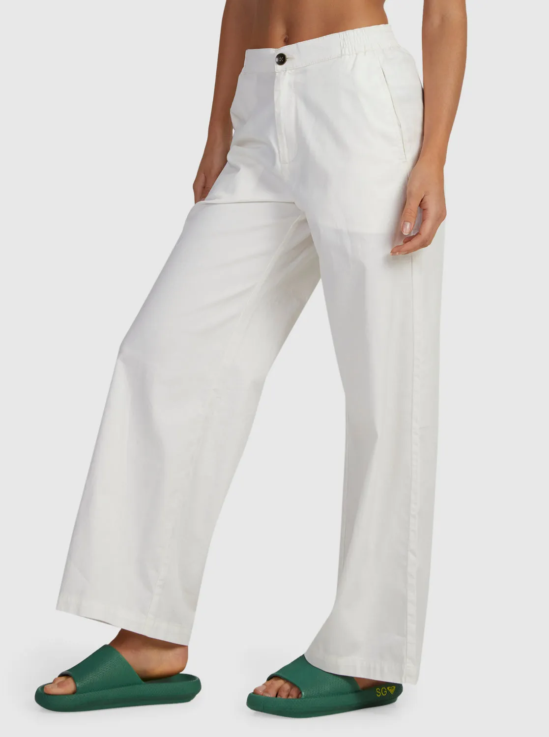 Comfy Palazzo Pants - Blanc De Blanc