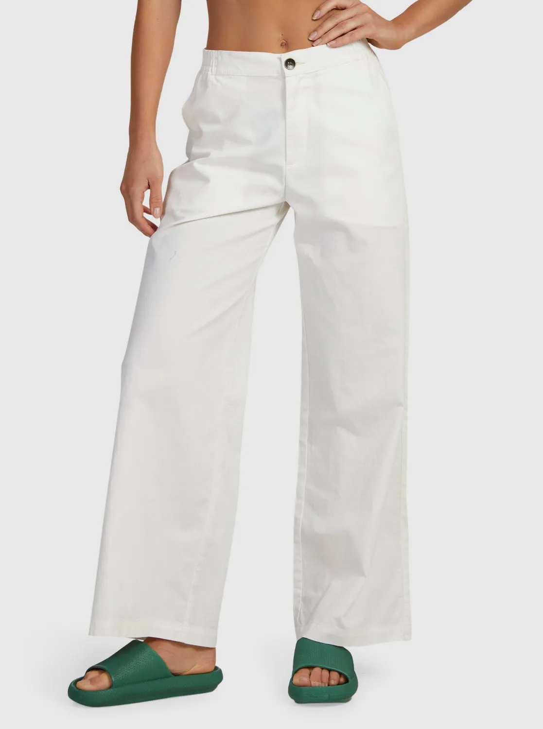 Comfy Palazzo Pants - Blanc De Blanc