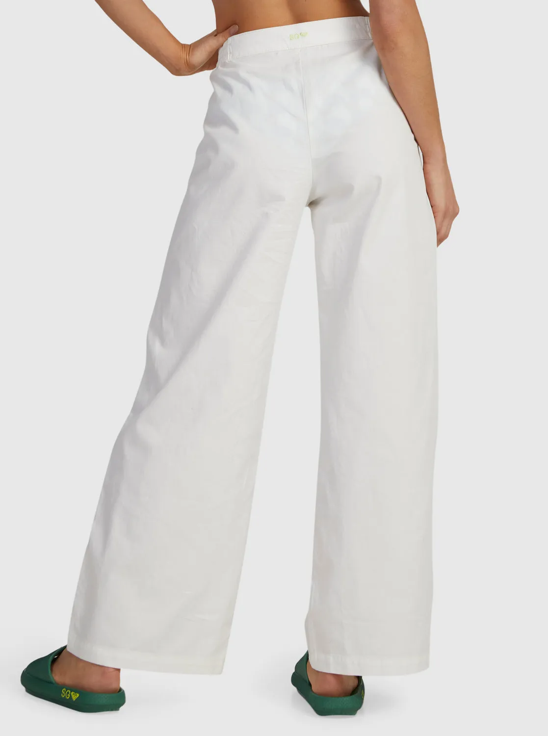 Comfy Palazzo Pants - Blanc De Blanc