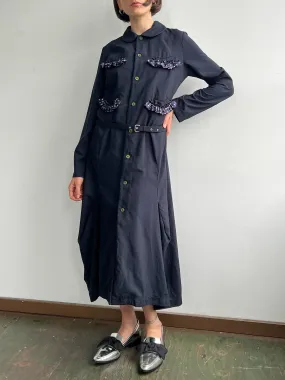 Comme des Garcons Navy Dress (M)