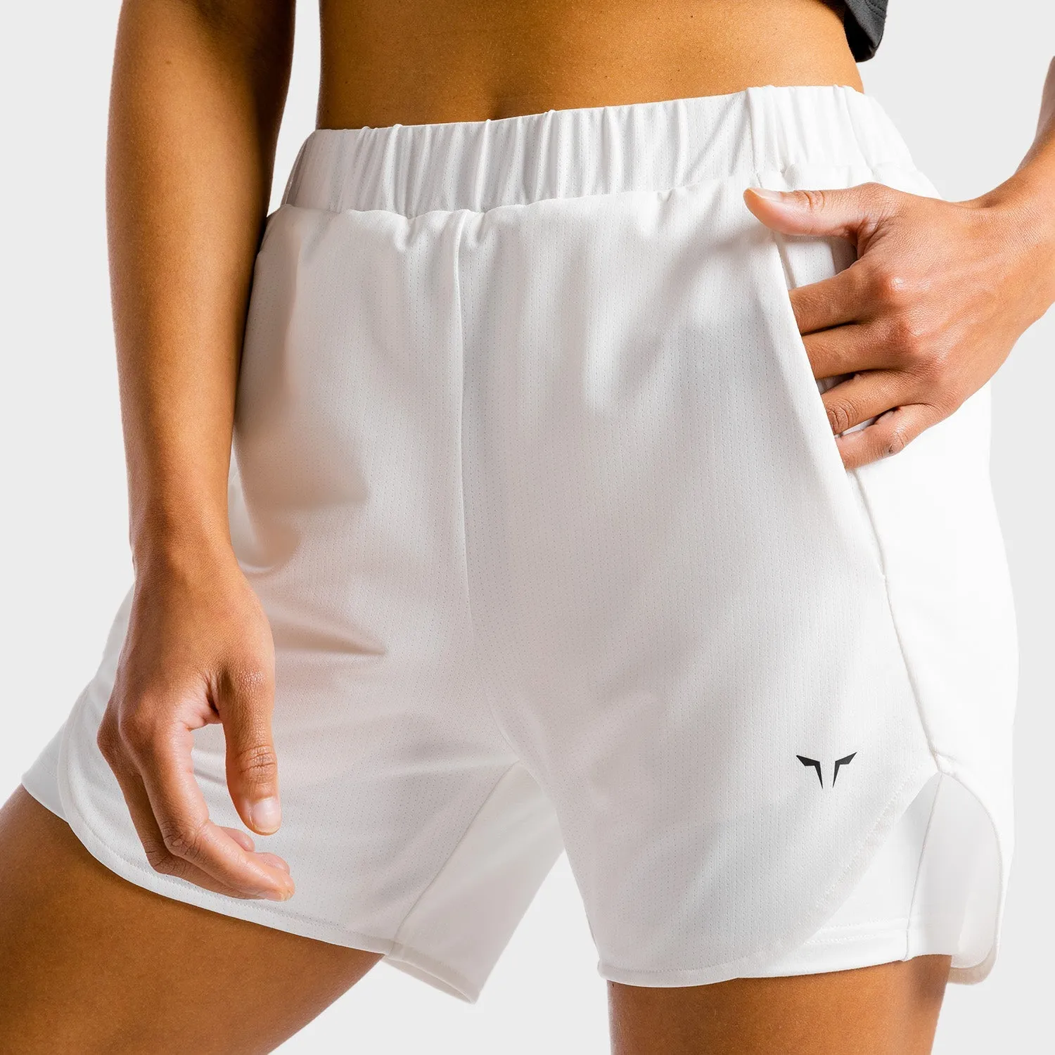 Core 2-in-1 Shorts - White