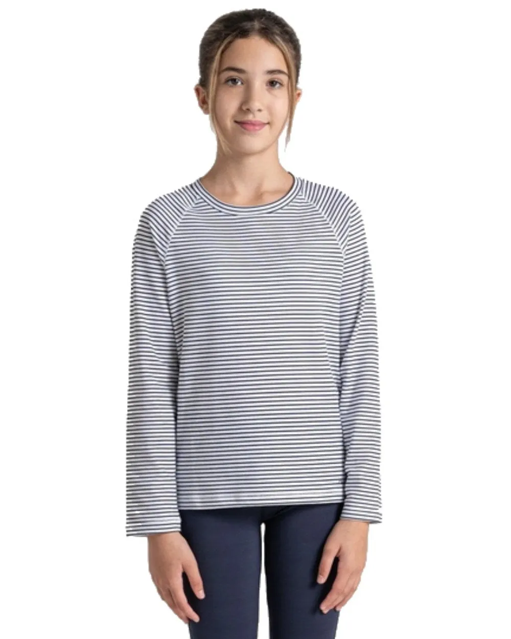 Craghoppers Childrens NosiLife Paola Long Sleeved T-Shirt