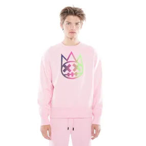 CREW NECK FLEECE IN CANDY PINK