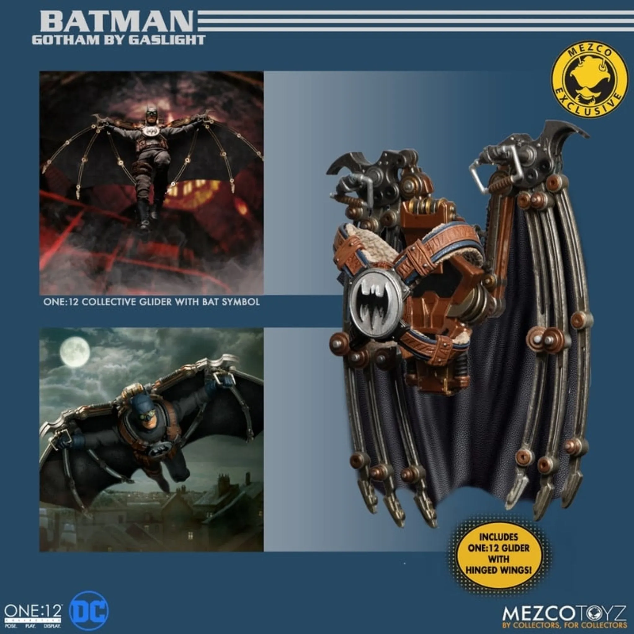 DC Comics Mezco One:12 Collective Batman: Gotham by Gaslight