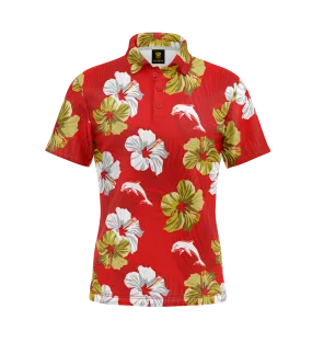 DOLPHINS ALOHA GOLF POLO