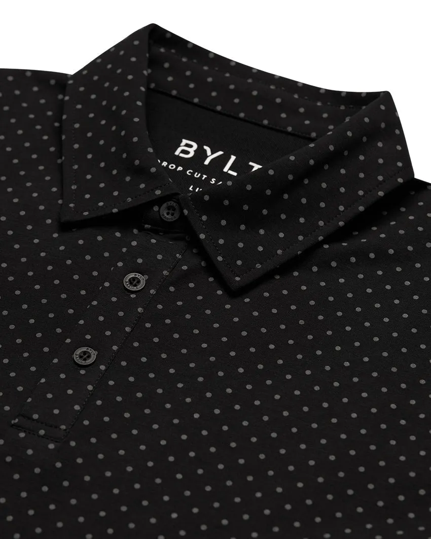 Drop-Cut: LUX Dotted Polo <!-- Size XL -->