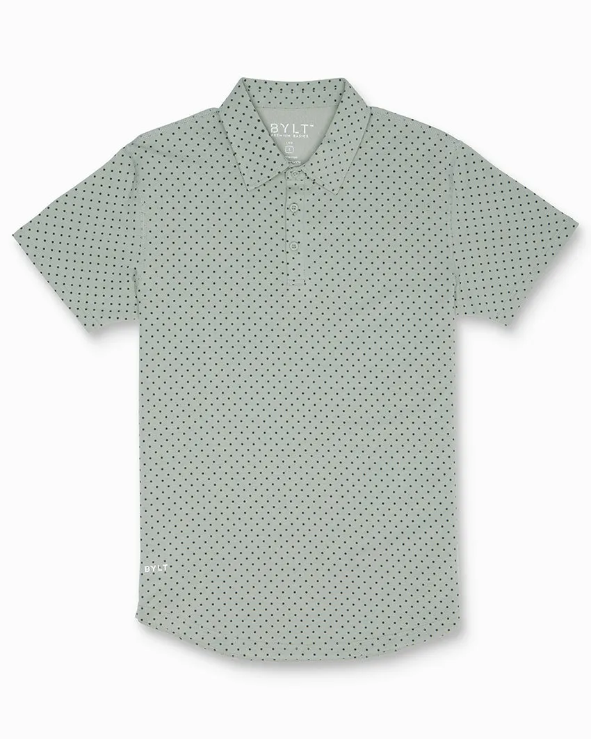 Drop-Cut: LUX Dotted Polo <!-- Size XL -->