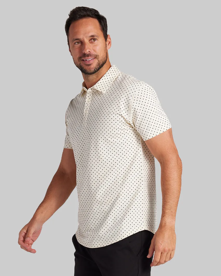 Drop-Cut: LUX Dotted Polo <!-- Size XL -->