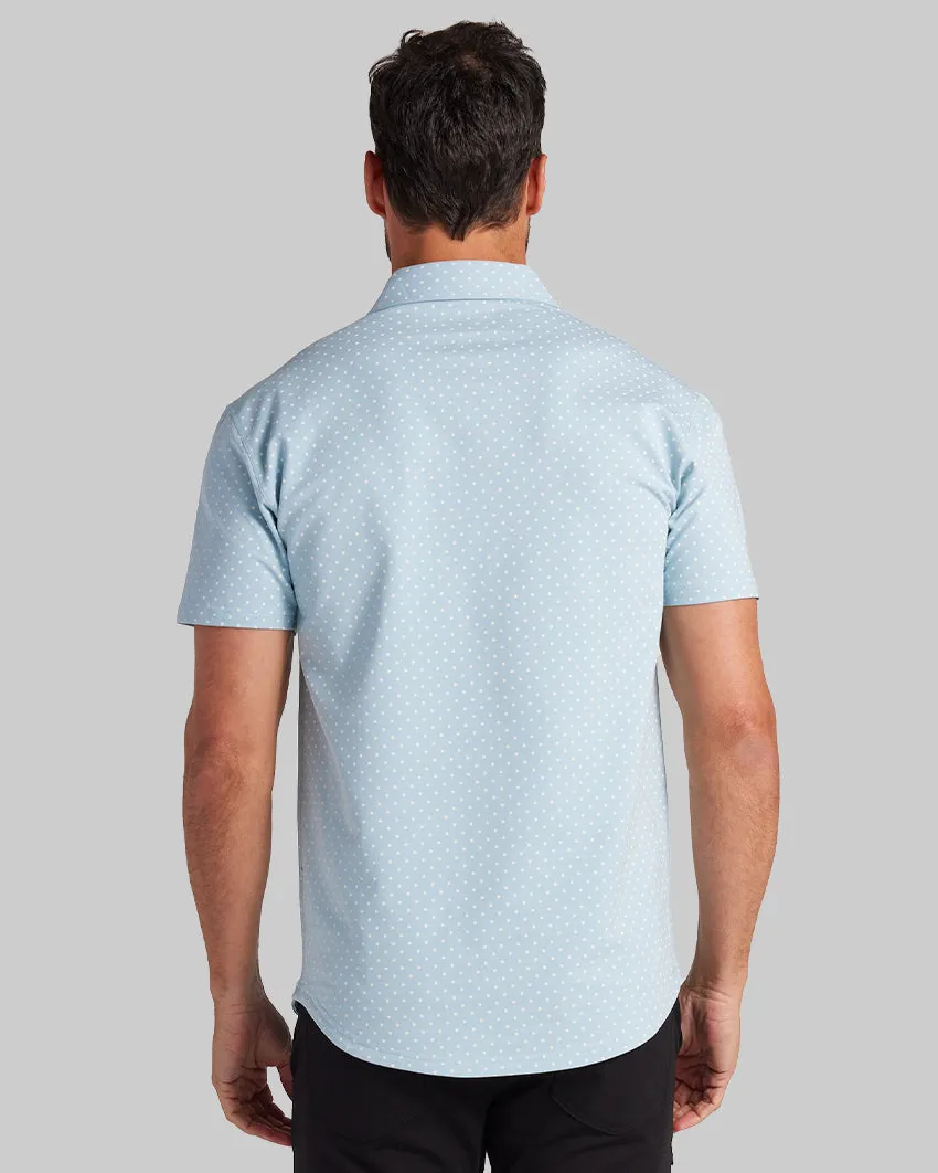 Drop-Cut: LUX Dotted Polo <!-- Size XL -->