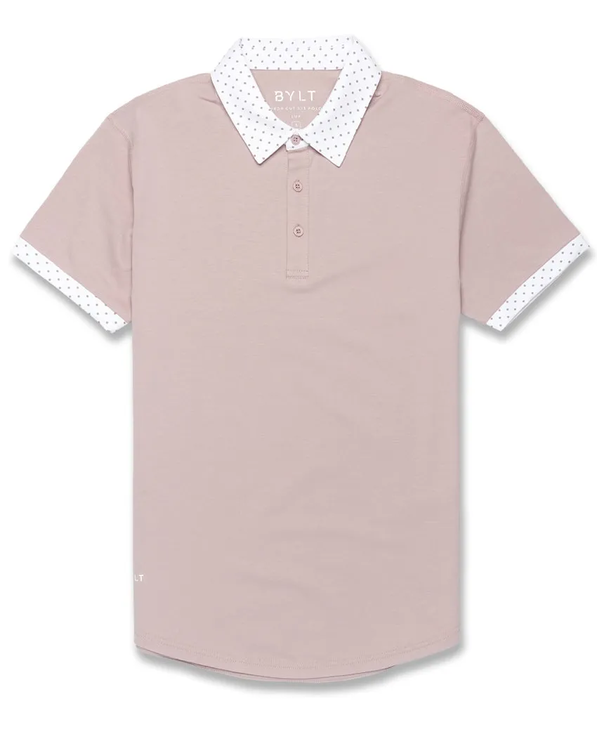 Drop-Cut: LUX Dotted Polo <!-- Size XL -->