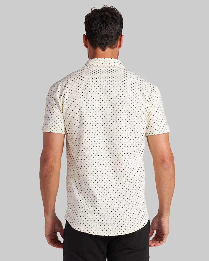 Drop-Cut: LUX Dotted Polo <!-- Size XL -->