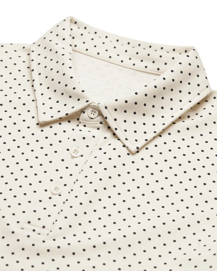 Drop-Cut: LUX Dotted Polo <!-- Size XL -->