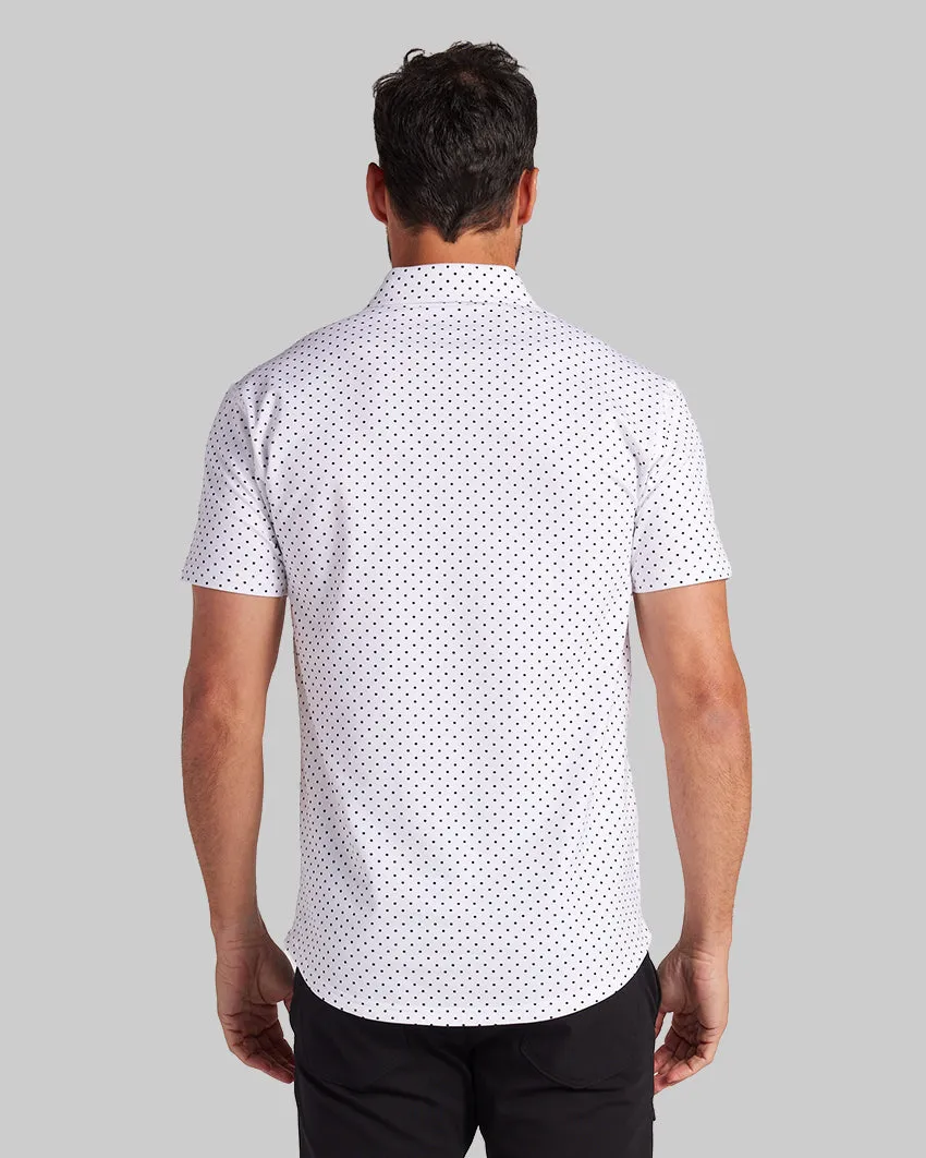 Drop-Cut: LUX Dotted Polo <!-- Size XL -->