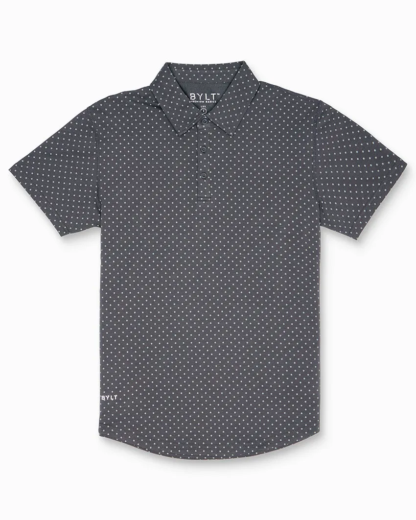 Drop-Cut: LUX Dotted Polo <!-- Size XL -->