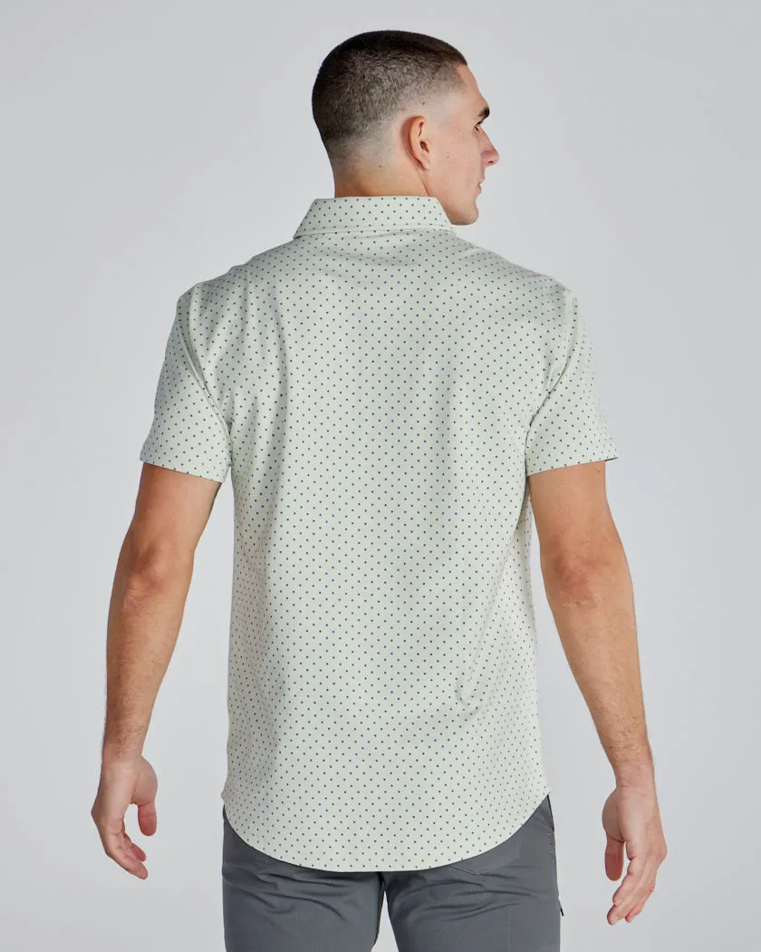 Drop-Cut: LUX Dotted Polo <!-- Size XL -->