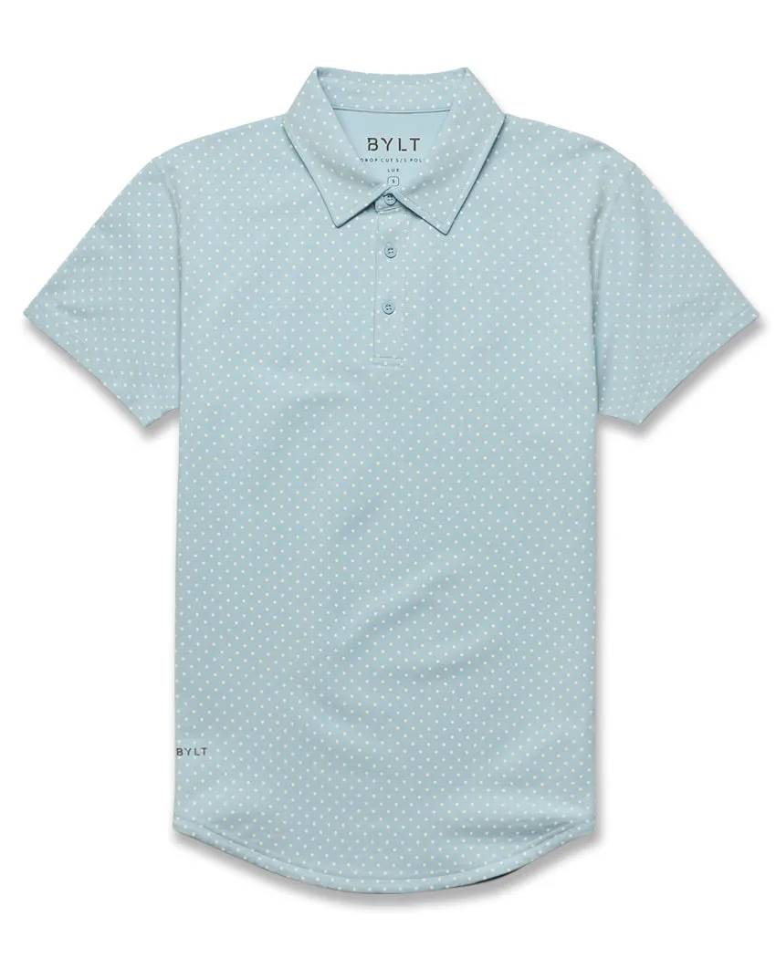 Drop-Cut: LUX Dotted Polo <!-- Size XL -->