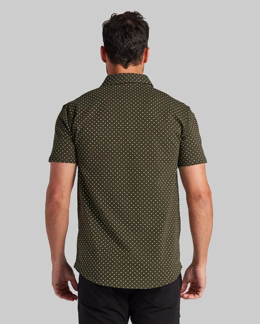 Drop-Cut: LUX Dotted Polo <!-- Size XL -->