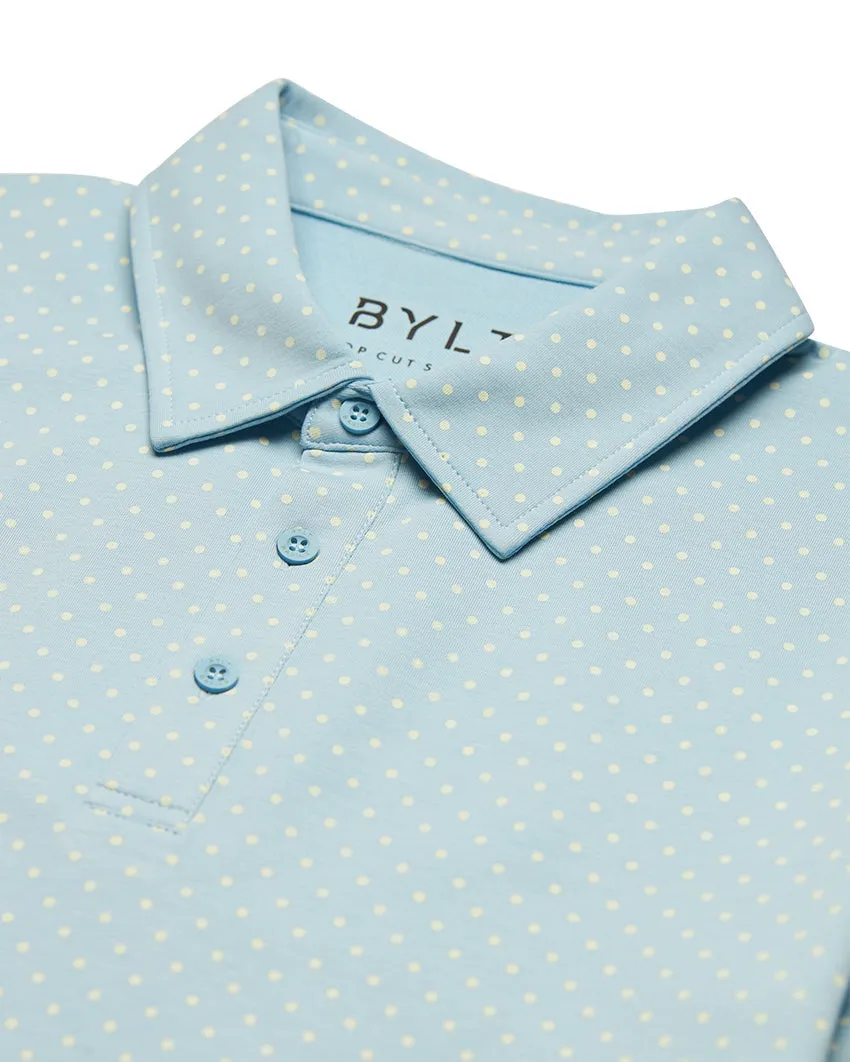 Drop-Cut: LUX Dotted Polo <!-- Size XL -->