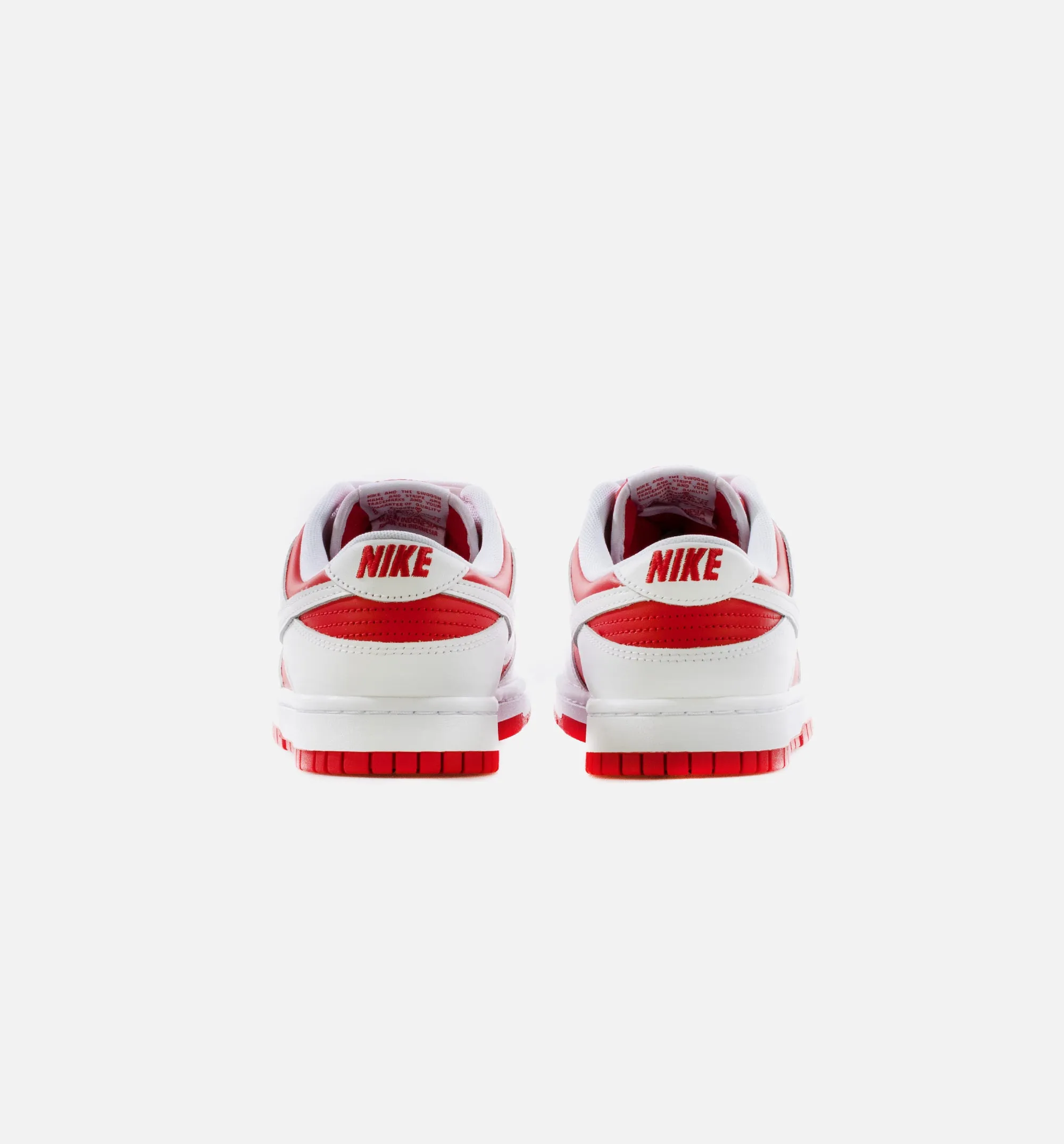 Dunk Low University Red Mens Lifestyle Shoe -  University Red/White/Total Orange Limit One Per Customer